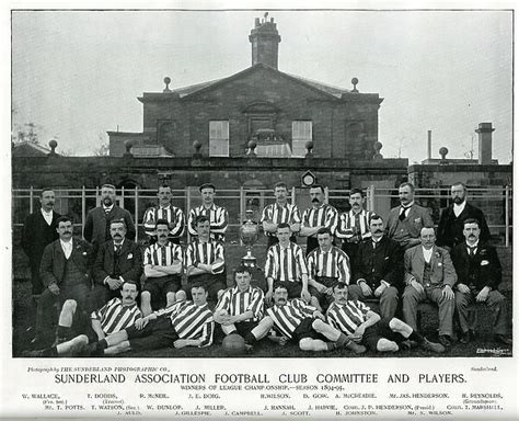 Photographic Print Of Sunderland Association Football Club 1894 95