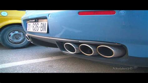 Ferrari with 4 exhaust pipes. SOUND of Ferrari 612 Scaglietti with 6 exhaust pipes (TC Concepts) - YouTube