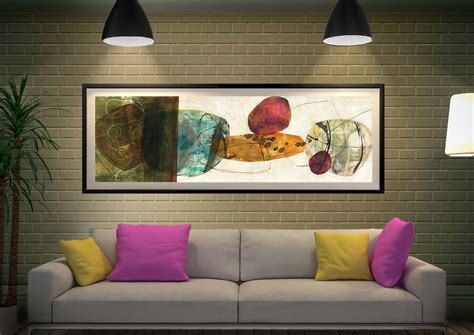 Stacked Framed Canvas Abstract Panoramic Art Online Gallery Sale Au