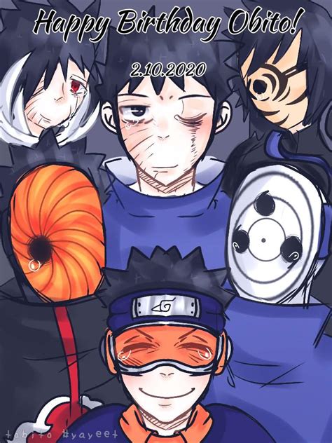 Happy Birthday Uchiha Obito 🎉 Naruto Amino