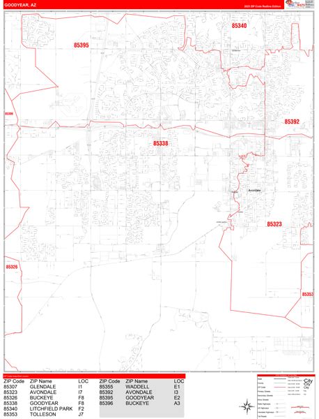 Maps Of Goodyear Arizona