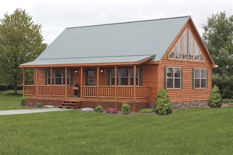 Stunning Mountaineer Deluxe Exterior Log Cabin Double Wide Kelseybash