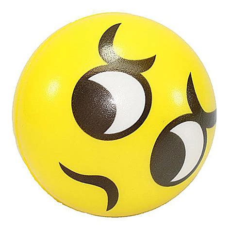 מוצר 12pcslot Funny Emoji Faces Squeeze Ball Anti Stress Hand Wrist
