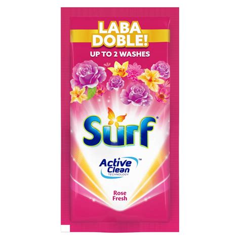 Surf Rose Fresh Laundry Powder Detergent 130g Sachet