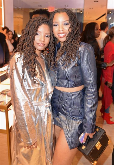 see chloe and halle bailey s cutest pictures popsugar celebrity photo 63