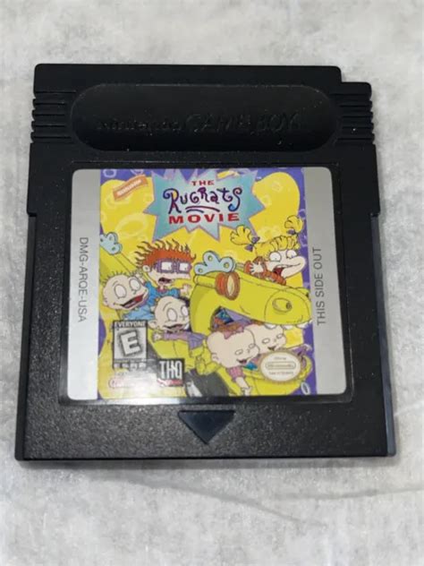 Nickelodeon The Rugrats Movie Game Only Nintendo Gameboycolor 8