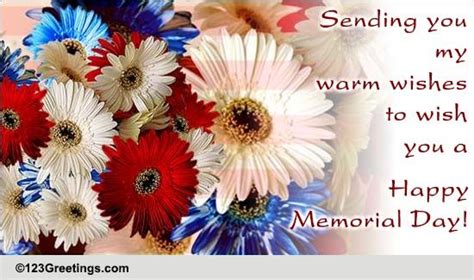 I wish, your every day become happy, joyful and full of laughter. Happy Memorial Day. Free Wishes eCards, Greeting Cards ...