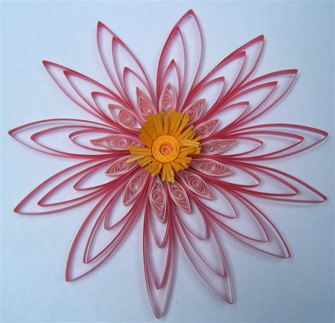 Quilliance Pattern For Quilled Water Lily Flower