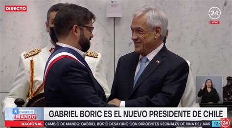 Cambio De Mando Presidencial En Completa Impunidad Piñera Entrega