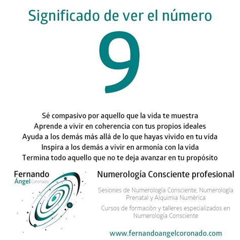 Significado De Ver El Numero 9 Numerology Life Path Numerology