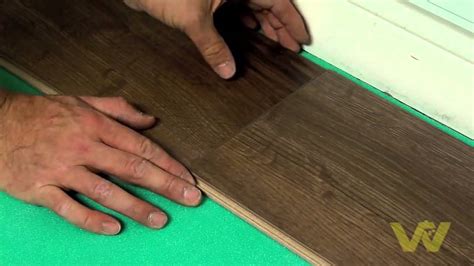 How To Lay A Laminate Floor Youtube