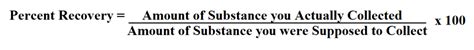 How To Calculate Percent Recovery