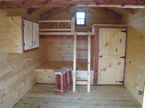Trophy Amish Cabins Llc Interiors Tiny House Cabin Lofted Barn