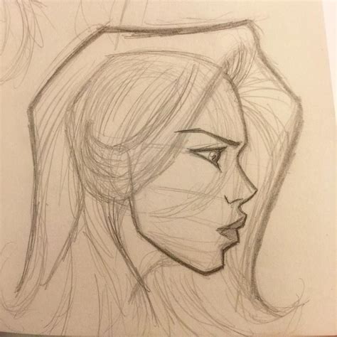 How To Draw Girl Face One Side View Pencil Sketch Dra Vrogue Co