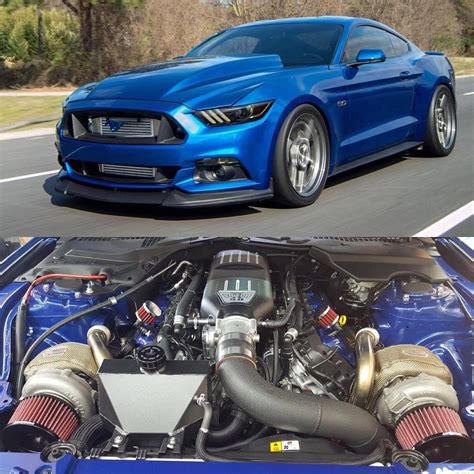 Twin Turbo Coyote Motor Ford Mustang Shelby Cobra Hot Rods Cars