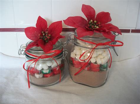 Quick Christmas T Craft Hot Cocoa Jars