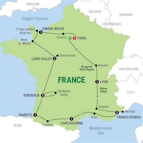 13 Day Best Of France France France Travel France Itinerary