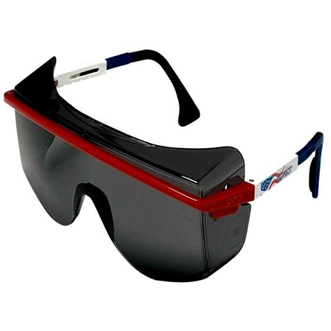 uvex s2534c astrospec 3001 otg safety glasses gray american flag