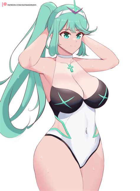 Shay デイマン on Twitter Pneuma Swimsuit Xenoblade XenobladeChronicles2