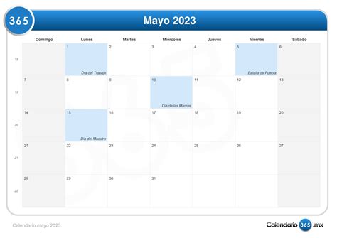 Plantilla Calendario Mayo 2023 Para Imprimir Pdf Gambaran Reverasite