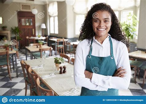 A dining room manager typically earns between $30,000 and $120,000 annually with a median salary of $56,500. Portrait Of Female Restaurant Manager In Empty Dining Room ...