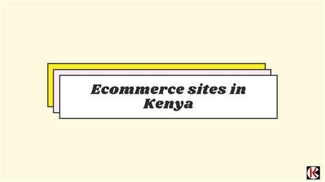 Best Online Shopping Ecommerce Websites In Kenya Kenyayote