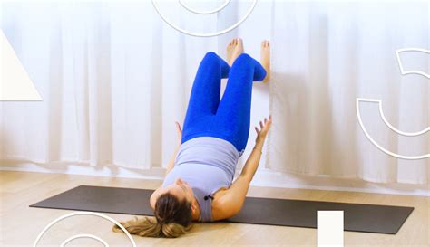 Wall Pilates Effective Exercises That Use Just A Wall Well Good