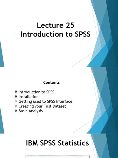 Lecture 25 26 Introduction To Spss Part 1 Pdf