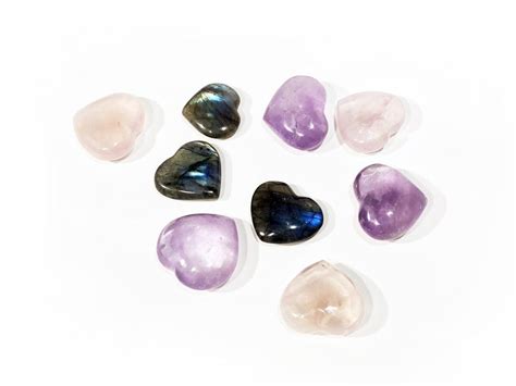 Crystal Hearts Crystal Heart Crystals And Gemstones Crystals