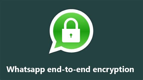 It is an implementation of asymmetric encryption and hence ensures a secure way of data communication. How does WhatsApp end-to-end encryption work? - YouMeGeeK