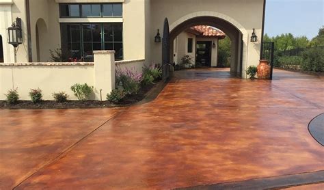 Vibrant And Durable Concrete Staining In Austin Tx