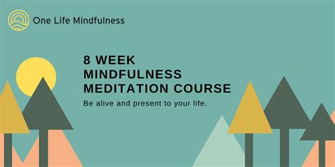 Mindfulness Meditation 8 Week Group Courses Leeds