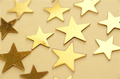 Festive Gold Stars Free Backgrounds And Textures