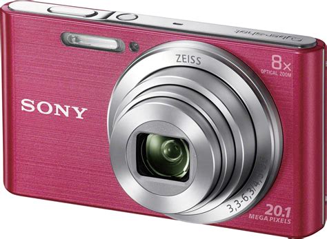 Sony Cyber Shot Dsc W830p Digitalkamera 201 Megapixel Zoom Optisk 8