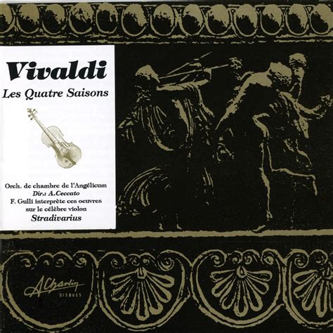 ‎antonio Vivaldi The Four Seasons Les Quatre Saisons Il Cimento Dell