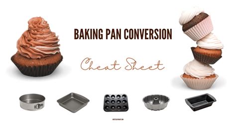 Baking Pan Conversion Cheat Sheet Printable Hostess At Heart