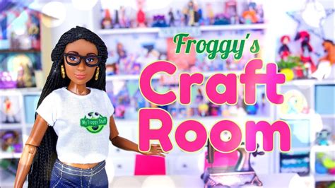 Diy how to make 7 quick crafts for 2021. DIY - How to Make: Froggy's Craft Room | Table | Shelves | Printables & more - YouTube