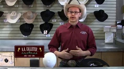 How To Fit Cowboy Hats Youtube