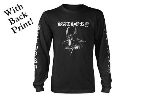Bathory Goat Mens Official Long Sleeve T Shirt