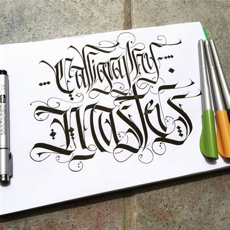 22 Awesome Pieces Calligraphy Masters Inspirational Calligraphy