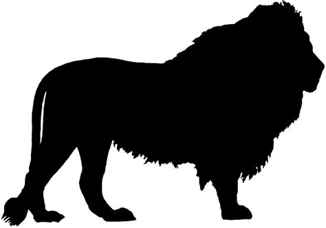 Lion Head Silhouette Free Download On Clipartmag