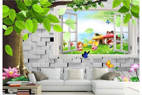 Customzed 3d Wallpaper 3d Kids Wallpaper Pure And Fresh And Beautiful 3