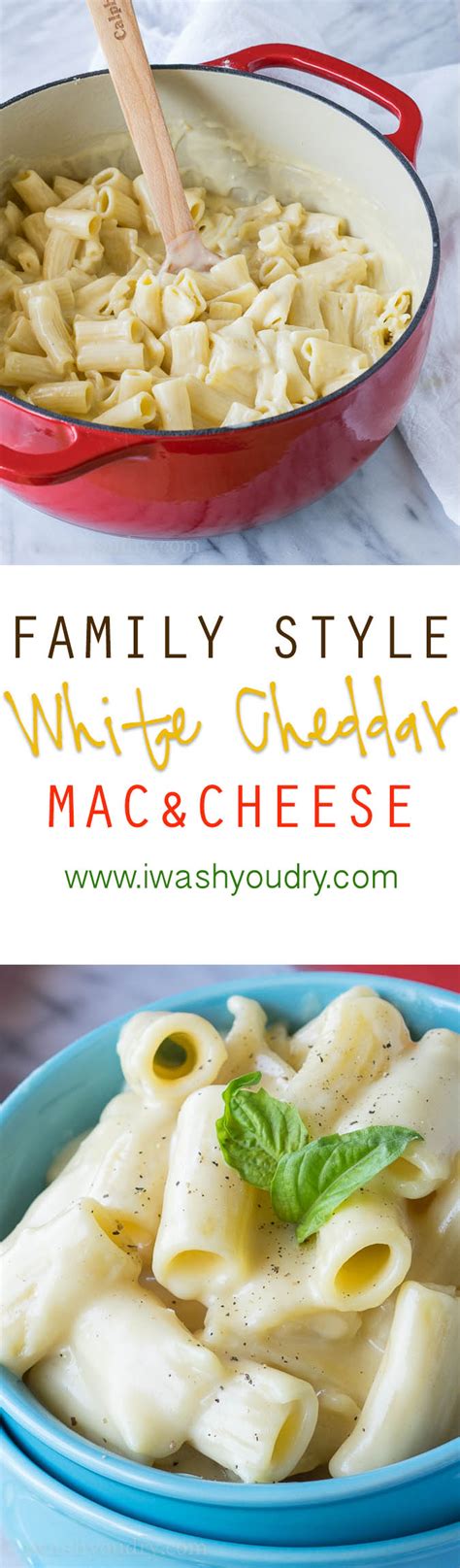 This recipe for instant pot white cheddar mac and cheese is creamy perfection! Family Style White Cheddar Mac and Cheese