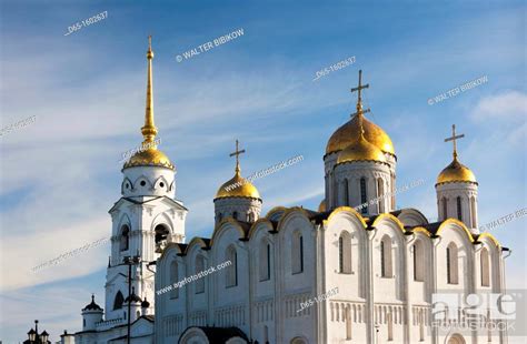 Russia Vladimir Oblast Golden Ring Vladimir Assumption Cathedral