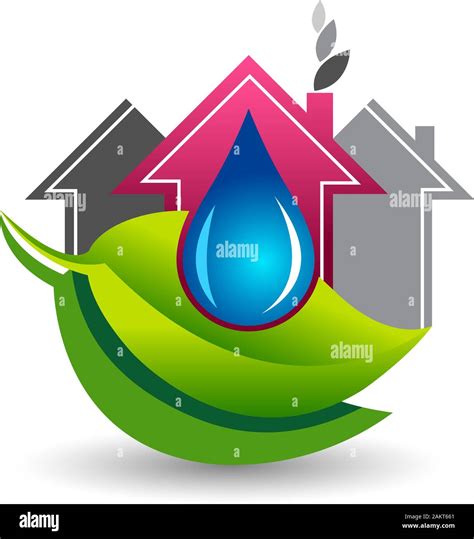 Save Rain Water Logo Stock Photo Alamy