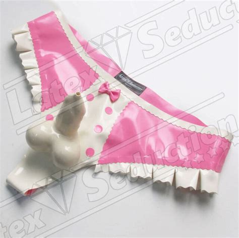 tiny sheath sissy maid latex briefs knickers thong rubber gummi gummihose string for sale online