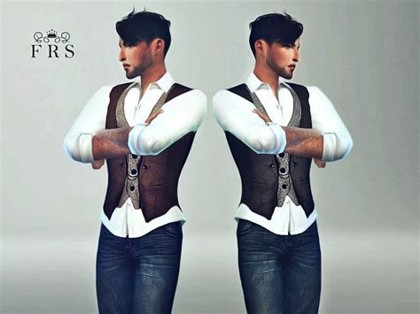 The Sims Resource Male Classic Vest