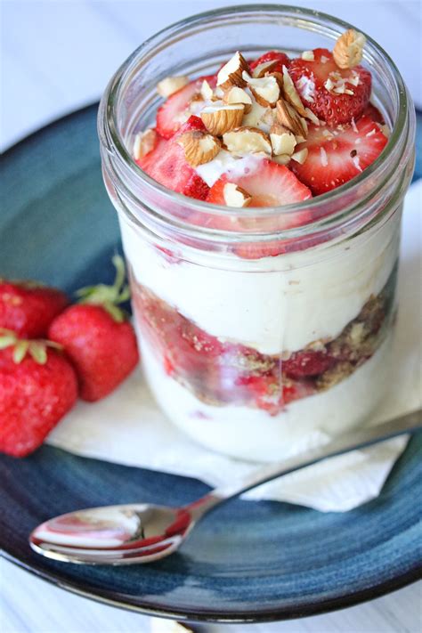 Healthy Strawberry Yogurt Parfait Dairy Free Recipe Strawberry