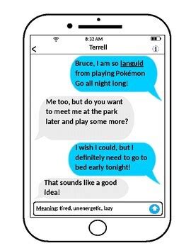 Text message kit with voice. iphone text message template (editable), con-text clues ...