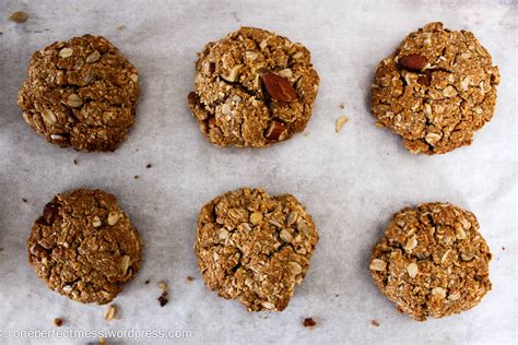 Monitor nutrition info to help meet your health goals. Healthy Muesli Cookies (Sugar Free) | one perfect mess